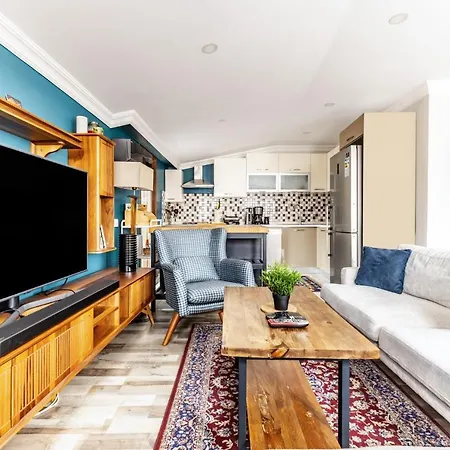 Central And Cozy Flat With Terrace In Sisli Апартаменты Стамбул