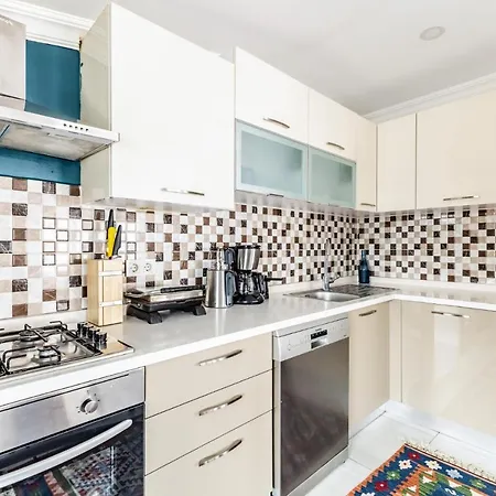 Central And Cozy Flat With Terrace In Sisli 公寓